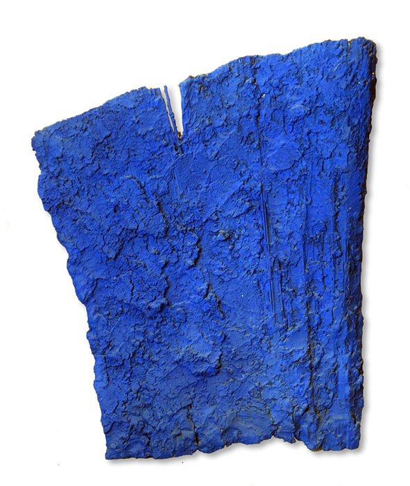 A Carmine to circulate the blood happily
Lime mortar, pigments on curved and shaped panel
cm 185 x 185 x 5
2008
